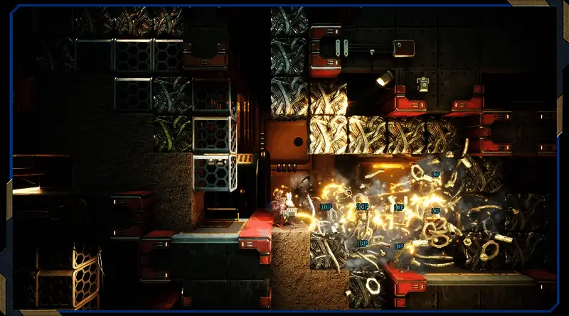 游戏中的战斗场景