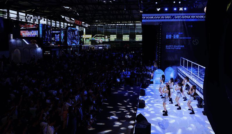 ChinaJoy展会现场图