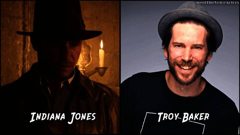 《夺宝奇兵：古老之圈》游戏角色与演员对比视频截图1