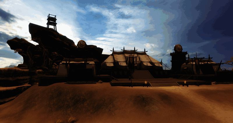 红堡营地周边环境图