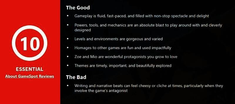 《双影奇境》Gamespot评价相关图片