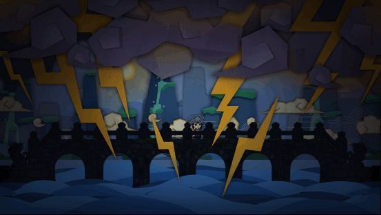 《苗歌》游戏中的森林场景