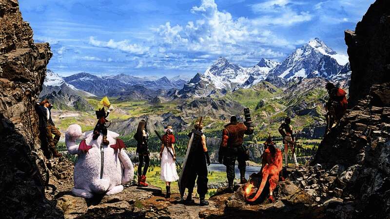 《最终幻想7》相关画面