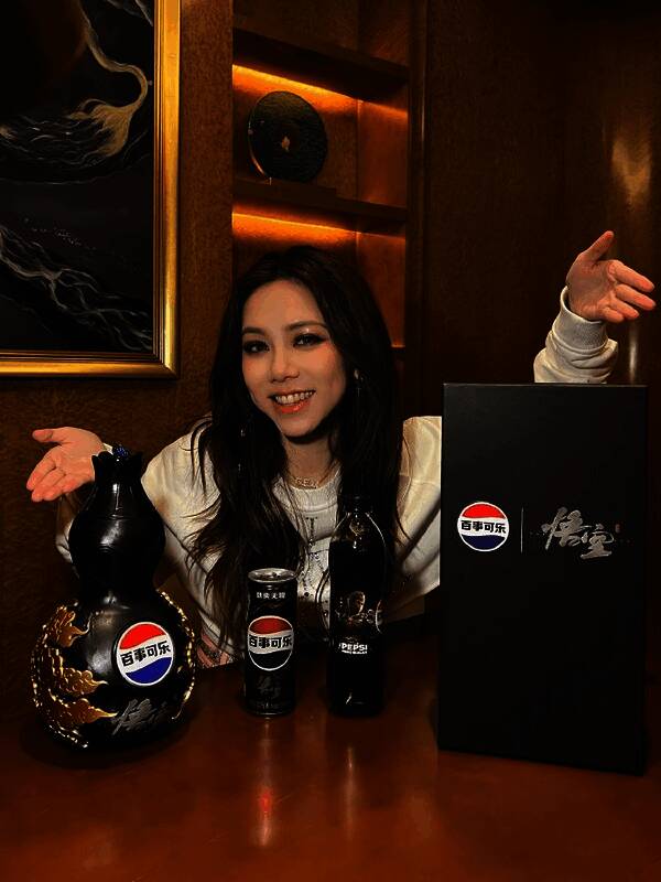 百事可乐与《黑神话：悟空》联名产品细节