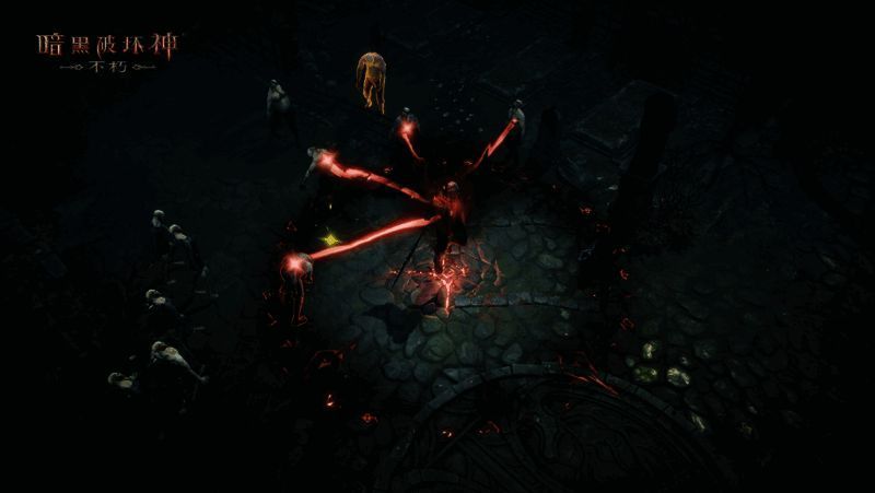 狂骑士黑魔法技能展示图