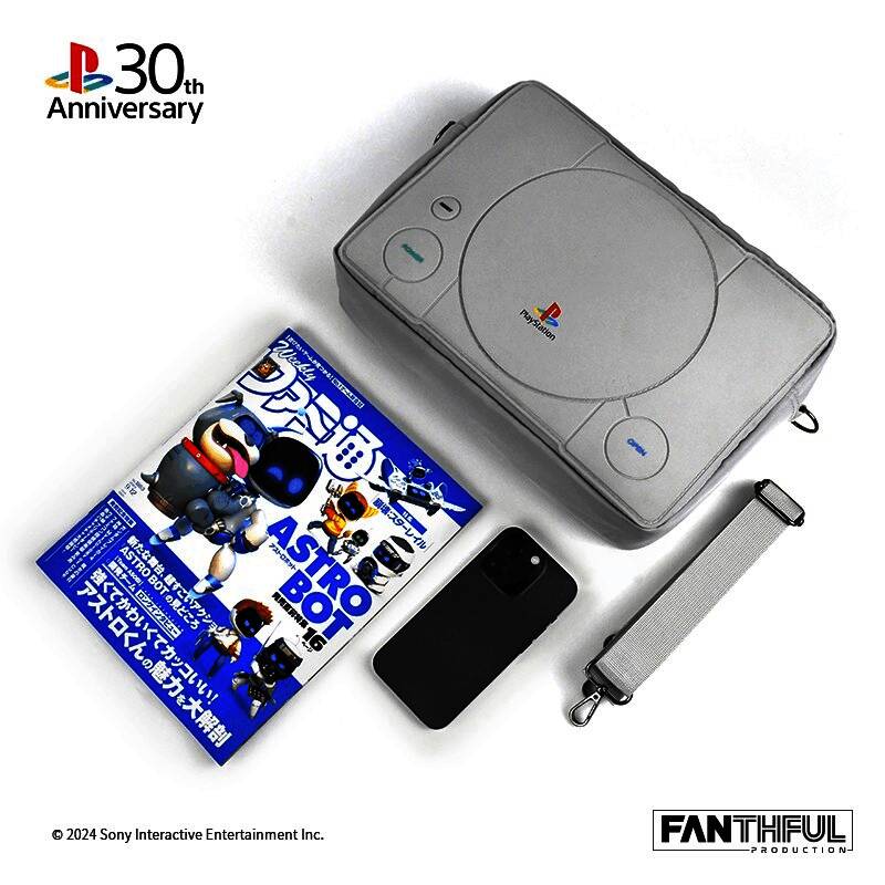 PlayStation 30周年斜挎包细节图