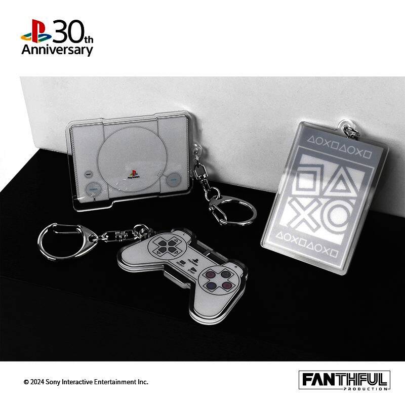 PlayStation 30周年亚克力挂件套组展示图2
