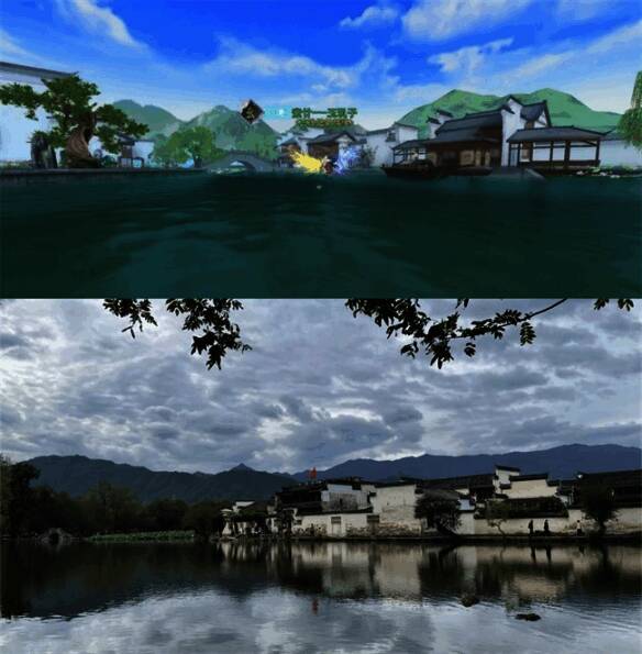 现实中宏村照片