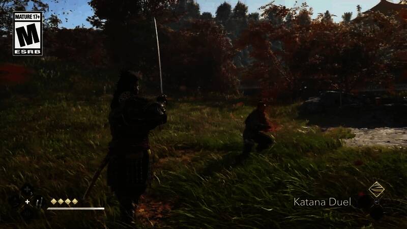 《刺客信条：影》战斗画面4