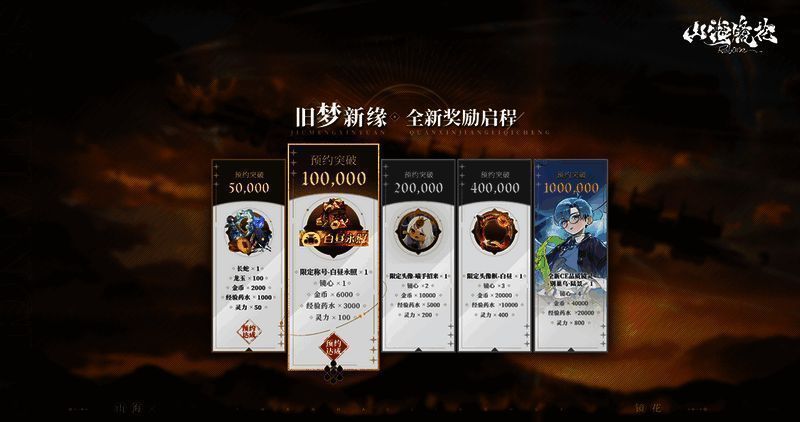 《山海镜花》预约奖励展示