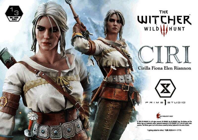 《巫师3》希里高品质雕像外观