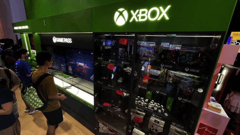 Xbox型格专柜现场图2