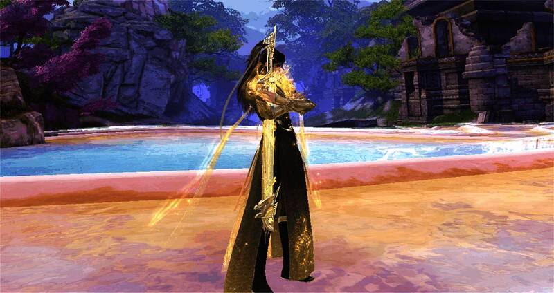 弈剑派少侠怀抱新拓本武器形象图