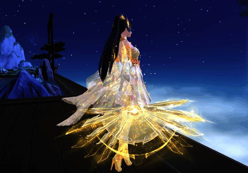 冰心派少侠手握新拓本扇形象图