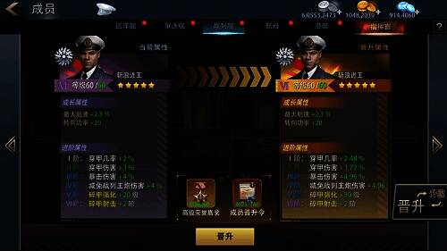 第七岗成员晋升相关画面