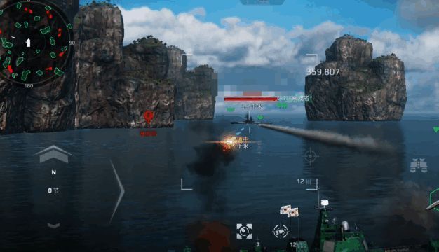 现代战舰052D配备鱼雷图片