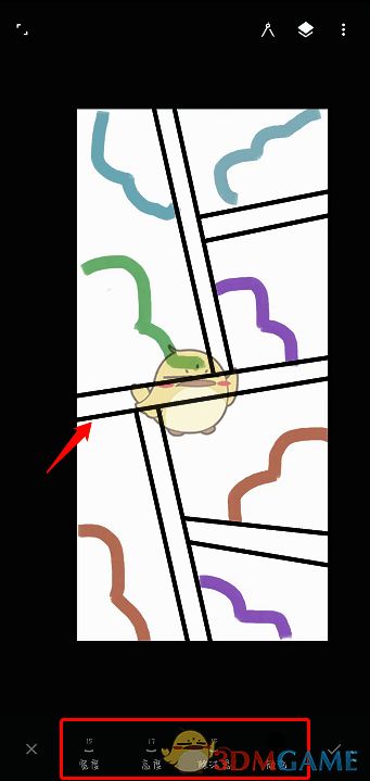 painter漫画网格在哪?painter怎么添加漫画网格? painter软件图层面板中漫画网格图层示例图