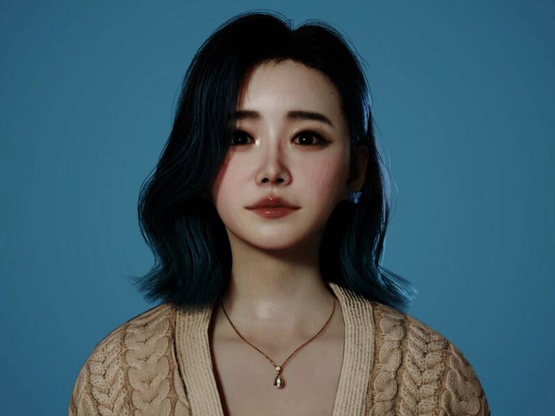 inZOI东方甜妹捏脸图片1