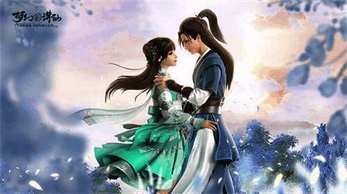 《梦幻新诛仙》七夕佳令抽奖活动宣传图