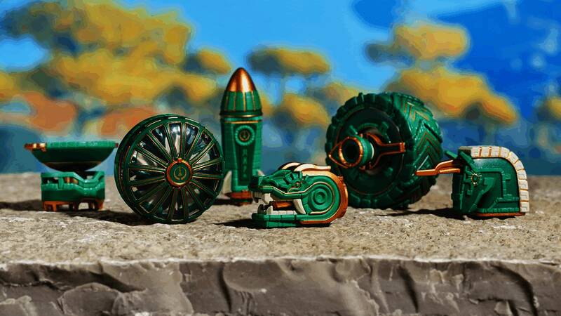 《塞尔达传说：王国之泪》左纳乌玩具扭蛋细节展示