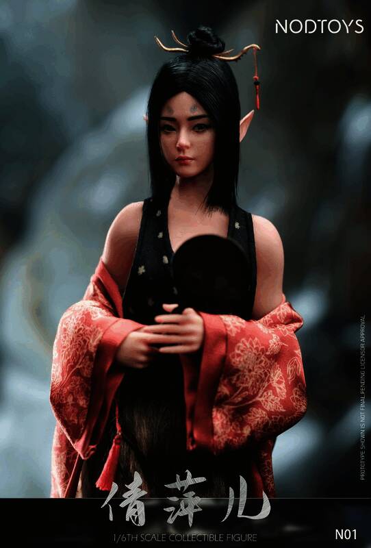 《黑神话:悟空》狐妖萍萍1:6人偶图片4