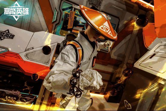 Coser扮演高能英雄特写照片