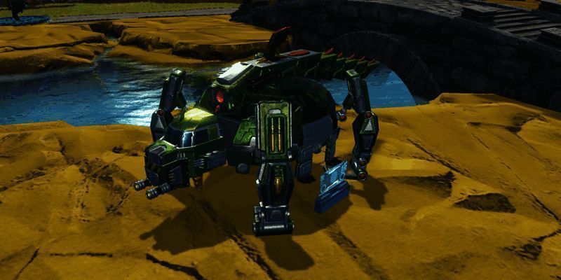 《超兽武装》战斗场景图