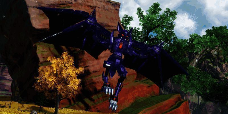 玄武号飞船在山海世界着陆图