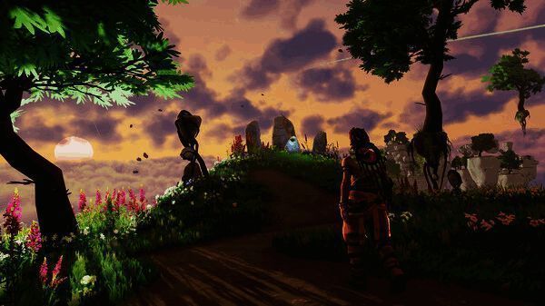 浮空岛家园岛屿画面