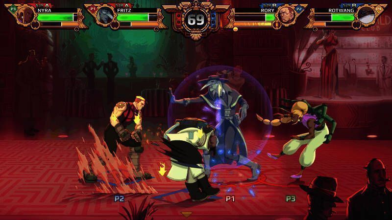 《柴油遗产：无耻时代》2v2对战画面