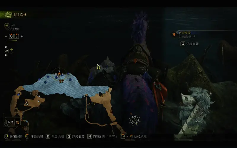 大王旗鱼具体位置图2