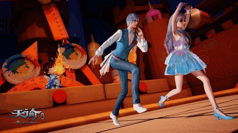 幻彩城堡游戏场景图