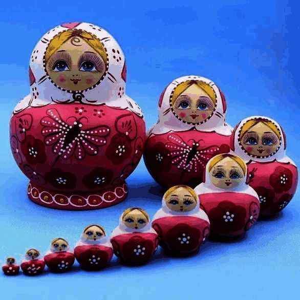 俄罗斯套娃与游戏感受关联画面