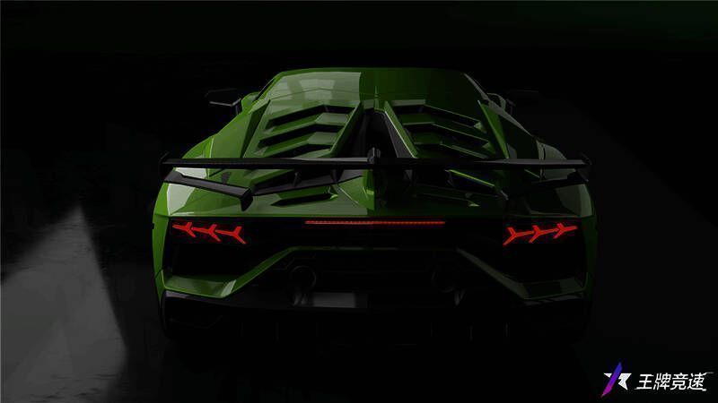 兰博基尼Aventador SVJ侧身图