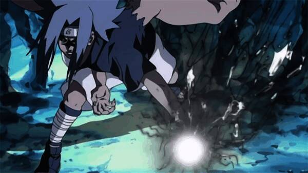 佐助与鸣人战斗结束画面