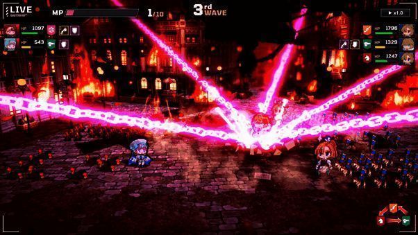 游戏中俘虏敌方将领画面