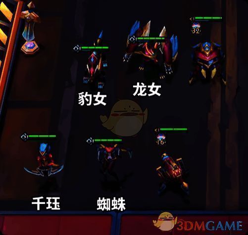 金铲铲之战S14魔装机神羁绊相关棋子图片