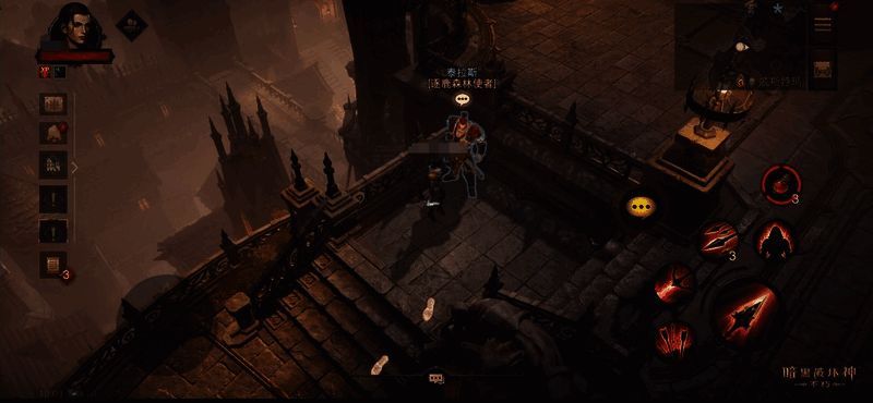 《暗黑破坏神:不朽》逐鹿森林战斗画面