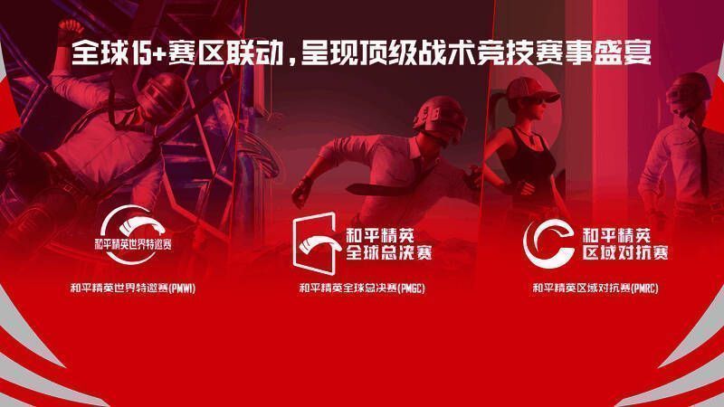 和平精英年度三大赛事宣传