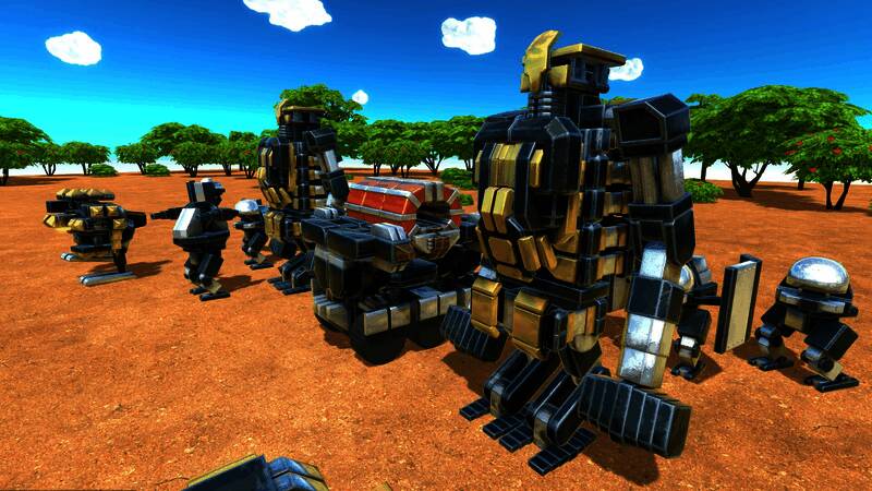 《Age Of Warbots》游戏截图4