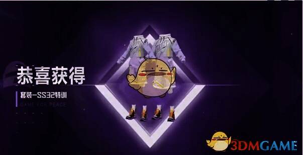 《和平精英》ss32赛季特训套装