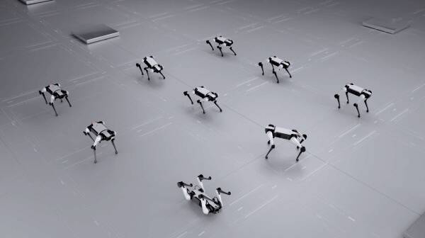 腾讯自主研发四足机器人Max