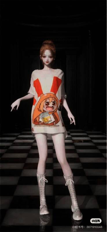 图13.jpg 《以闪亮之名》中绘制小埋图案的服装