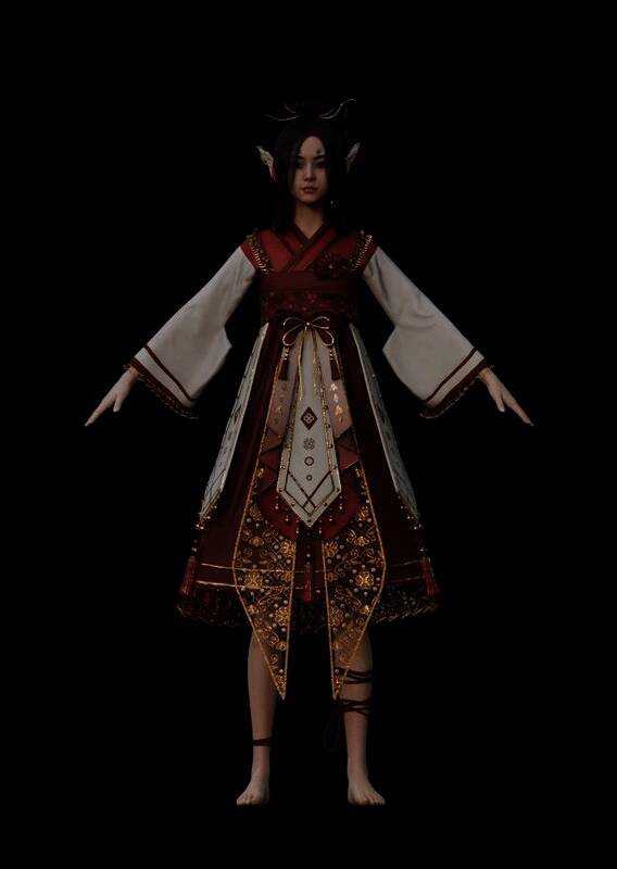 《黑神话：悟空》狐狸精萍萍新模型图1