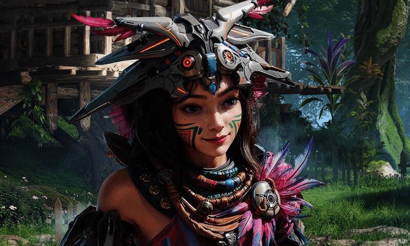 《荒野起源》与《地平线》女角色对比相关图片3