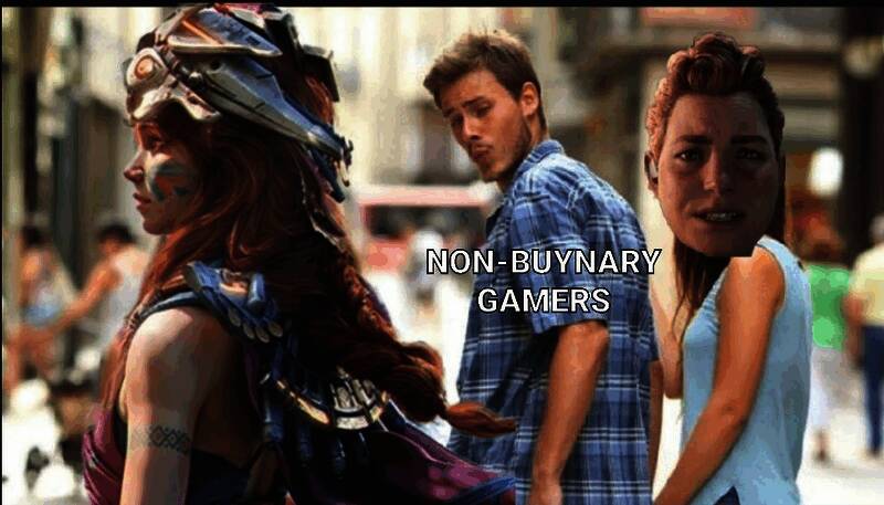 《荒野起源》与《地平线》女角色对比相关梗图