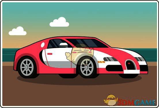 清新小粉红豪车图片