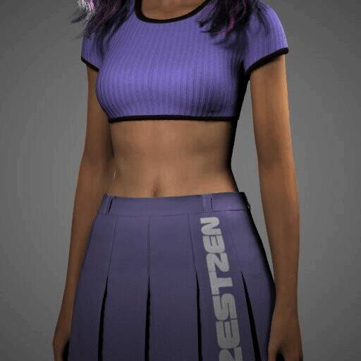 inZOI双马尾甜妹捏脸图片6