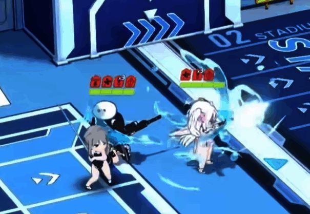 《蔚蓝档案》白子泳装普通技能介绍图