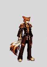 《地下城与勇士：起源》名门猫咪时装新色鬼剑士(男)/黑暗武士特别款